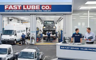 Quick-lube and maintenance chains